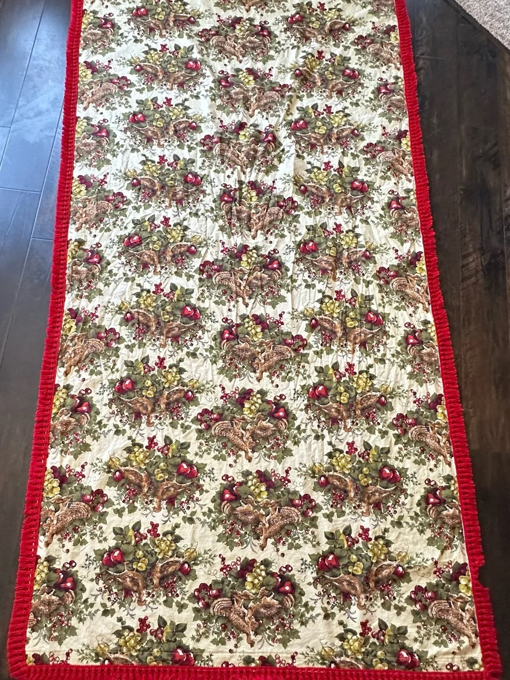 FLAWLESS Vintage 1960’s-1970’s Cotton tablecloth